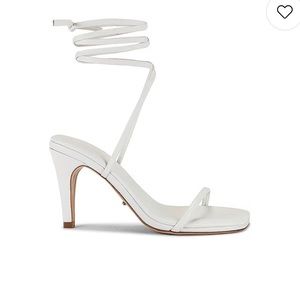 Revolve tony bianco jenna sandal in white sheep nappa